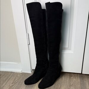 Stuart Weitzman Black Over the Knee Boots